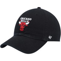 Бейсболка Chicago Bulls 47 Black Team
