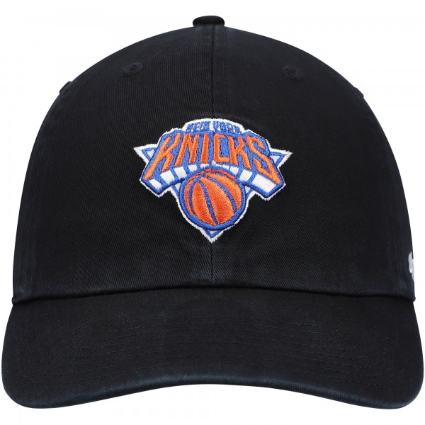 Бейсболка New York Knicks 47 Black Core Logo Clean Up