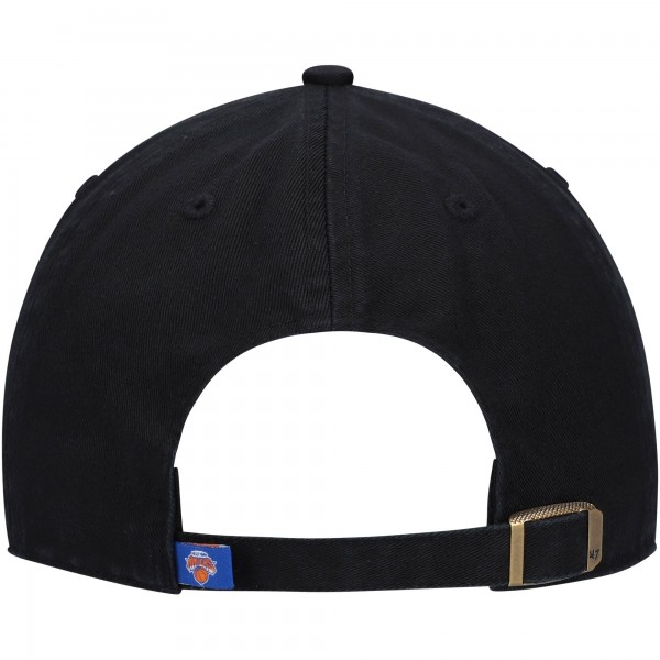 Бейсболка New York Knicks 47 Black Core Logo Clean Up