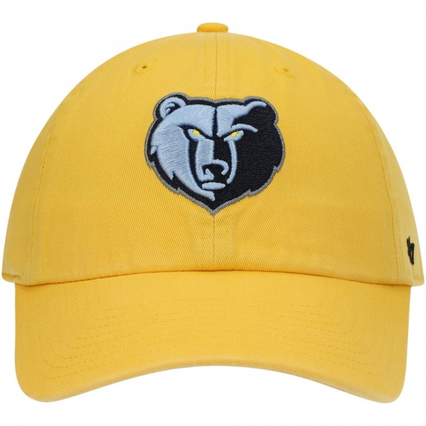 Бейсболка Memphis Grizzlies 47 Gold Core Logo Clean Up