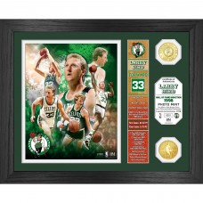 Boston Celtics Larry Bird Highland Mint 13 x 16 Hall of Fame Banner Bronze Coin Photo Mint