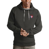 Толстовка Toronto Raptors Antigua NBA 75th Anniversary Victory - Charcoal
