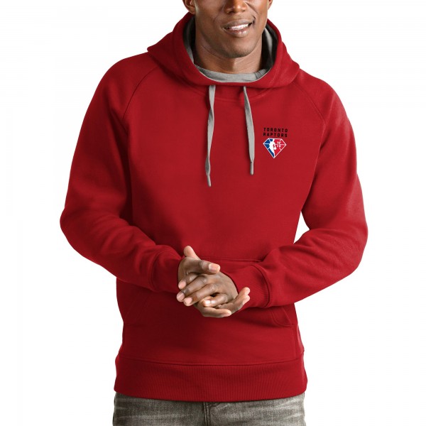 Толстовка с капюшоном Toronto Raptors Antigua NBA 75th Anniversary Victory - Red - фирменная одежда NBA