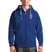Толстовка на молнии Philadelphia 76ers Antigua NBA 75th Anniversary - Royal