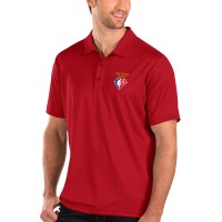 Футболка поло New Orleans Pelicans Antigua NBA 75th Anniversary - Red