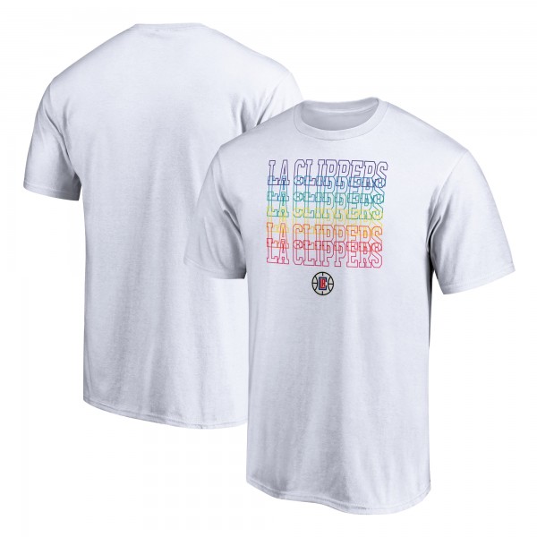 Футболка LA Clippers Team City Pride - White