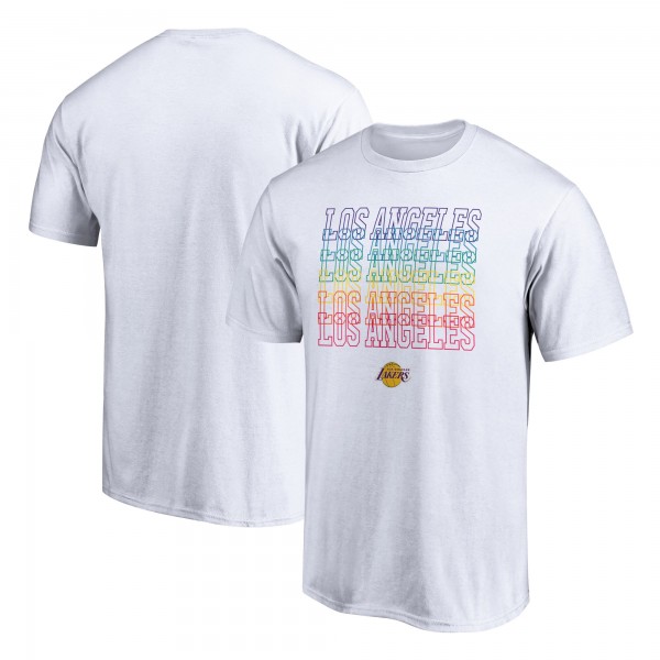 Футболка Los Angeles Lakers Team City Pride - White