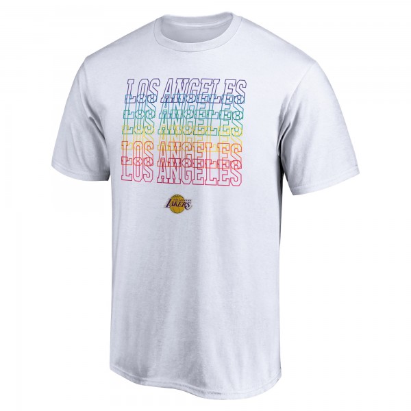 Футболка Los Angeles Lakers Team City Pride - White