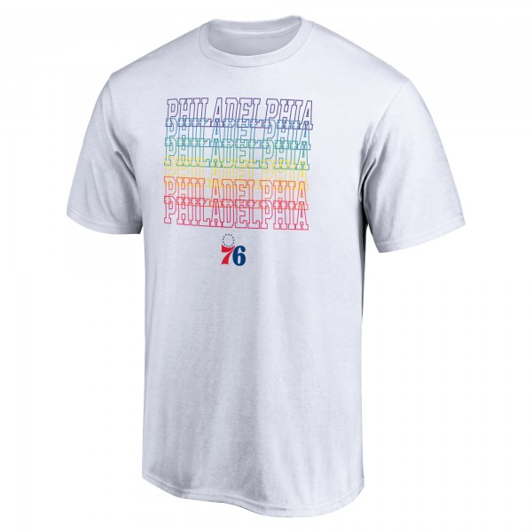 Футболка Philadelphia 76ers Team City Pride - White