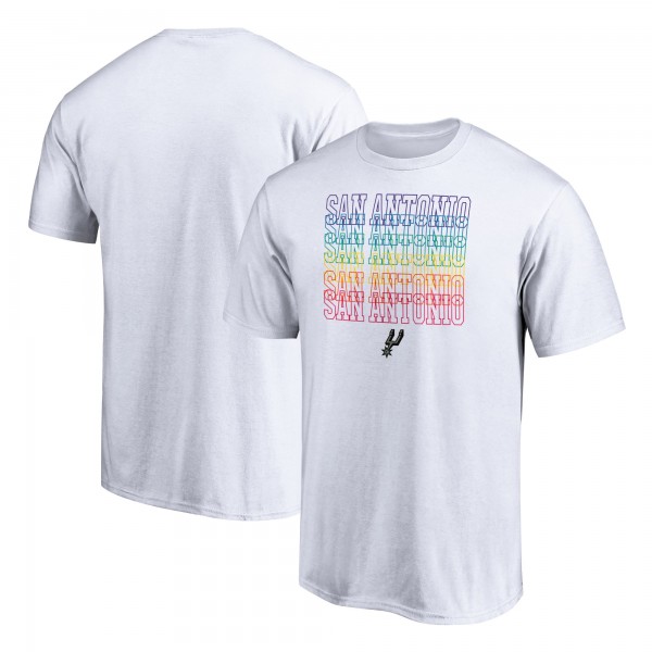 Футболка San Antonio Spurs Team City Pride - White