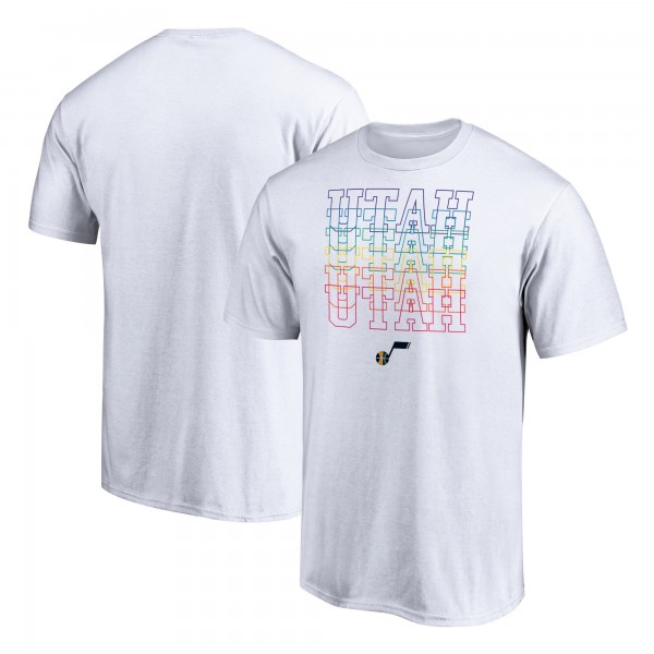 Футболка Utah Jazz Team City Pride - White