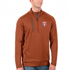 Толстовка на короткой молнии Phoenix Suns Antigua NBA 75th Anniversary Generation - Orange