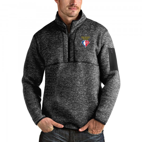 Кофта New Orleans Pelicans Antigua NBA 75th Anniversary Fortune - Heathered Black