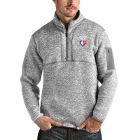 Кофта New York Knicks Antigua NBA 75th Anniversary Fortune - Heathered Charcoal