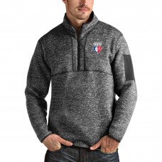 Толстовка на короткой молнии Phoenix Suns Antigua NBA 75th Anniversary Fortune - Heathered Charcoal