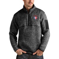 Кофта Toronto Raptors Antigua NBA 75th Anniversary Fortune - Heathered Black