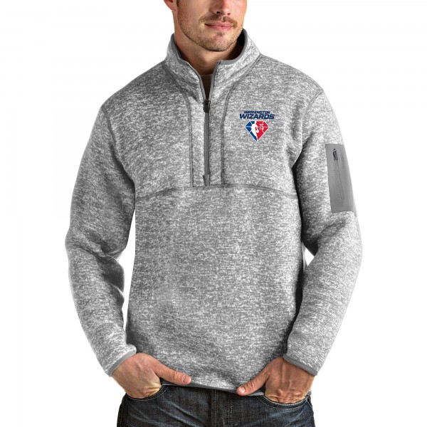 Кофта Washington Wizards Antigua NBA 75th Anniversary Fortune - Heathered Gray