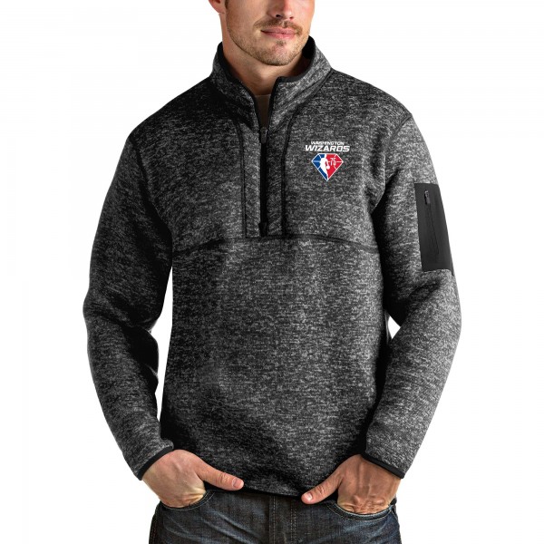 Кофта Washington Wizards Antigua NBA 75th Anniversary Fortune - Heathered Black
