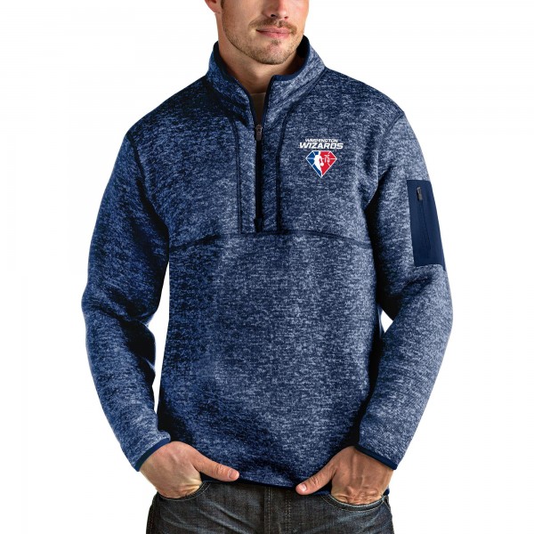 Кофта Washington Wizards Antigua NBA 75th Anniversary Fortune - Heathered Navy