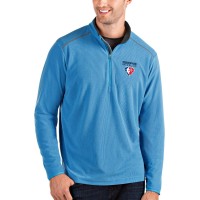 Толстовка на короткой молнии Memphis Grizzlies Antigua NBA 75th Anniversary Glacier - Blue