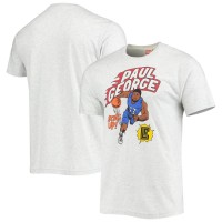 Футболка Paul George LA Clippers Homage Comic Book Player Tri-Blend - Ash