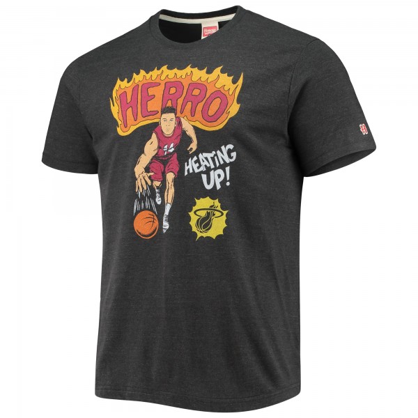 Футболка Tyler Herro Miami Heat Homage Comic Book - Charcoal