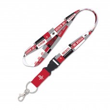 Houston Rockets WinCraft Color Block Lanyard with Detachable Buckle