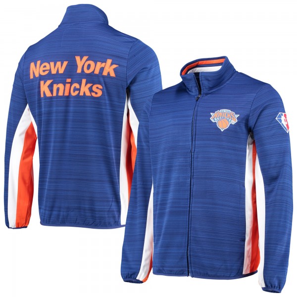Куртка на молнии New York KnicksG-III Sports by Carl Banks 75th Anniversary Power Forward Space-Dye- Blue