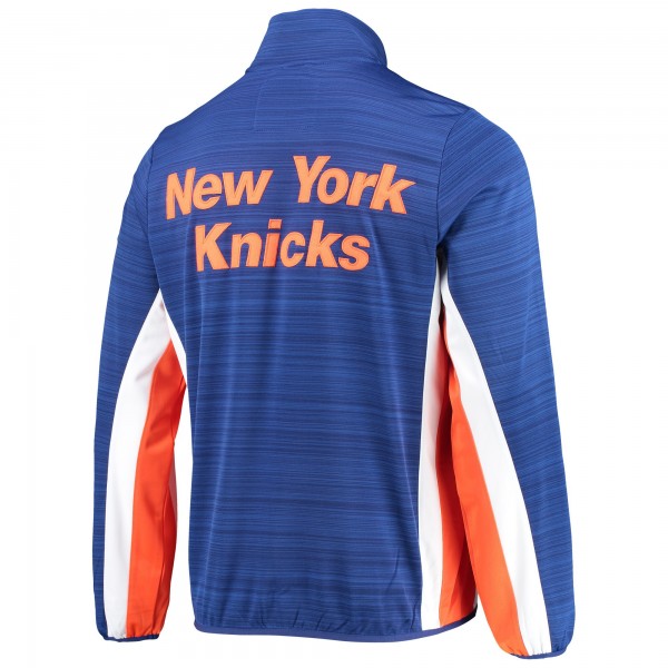 Куртка на молнии New York KnicksG-III Sports by Carl Banks 75th Anniversary Power Forward Space-Dye- Blue