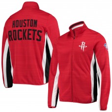 Куртка на молнии Houston RocketsG-III Sports by Carl Banks 75th Anniversary Power Forward Space-Dye- Red