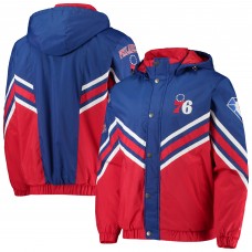 Куртка с капюшоном Philadelphia 76ers Starter The Maximum - Royal/Red