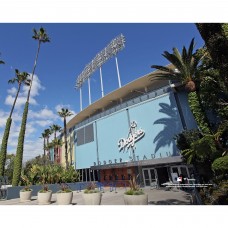 Unsigned Los Angeles Dodgers Fanatics Authentic Dodger Stadium Outside the Stadium Photograph