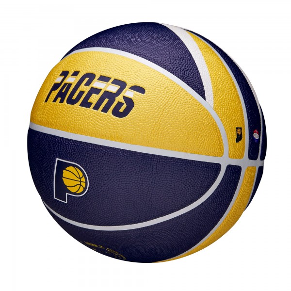 Баскетбольный мяч Indiana Pacers Wilson Unsigned City Edition Collectors