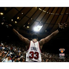 Unsigned New York Knicks Patrick Ewing Fanatics Authentic Hardwood Classics Celebration Photograph