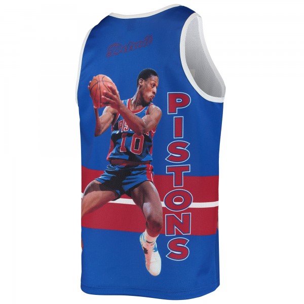 Майка Dennis Rodman Detroit Pistons Mitchell & Ness Hardwood Classics Player - Blue