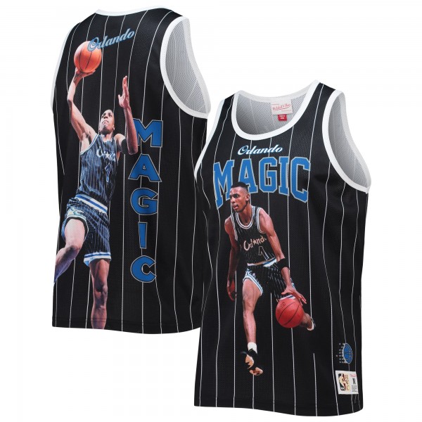 Майка Penny Hardaway Orlando Magic Mitchell & Ness Hardwood Classics - Black