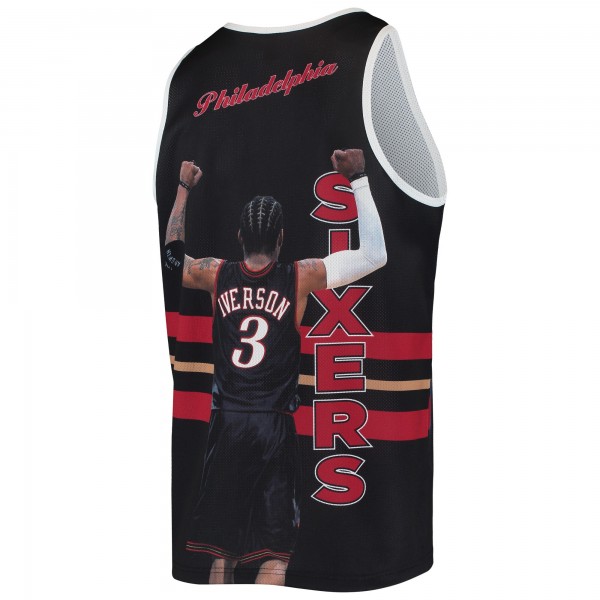 Майка Allen Iverson Philadelphia 76ers Mitchell & Ness Hardwood Classics - Black