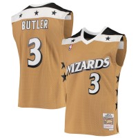 Игровая форма Caron Butler Washington Wizards Mitchell & Ness 2007-08 Hardwood Classics Swingman - Gold