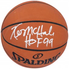 Kevin McHale Boston Celtics Authentic Autographed Spalding Official Game Basketball with HOF 99 Inscription