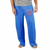 Штаны Detroit Pistons Concepts Sport Mainstream Tri-Blend Terry - Royal