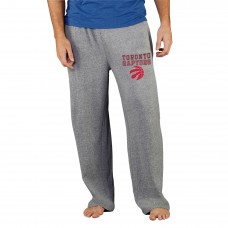 Toronto Raptors Concepts Sport Mainstream Tri-Blend Terry Pants - Gray
