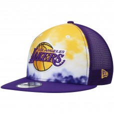Бейсболка Los Angeles Lakers New Era Hazy Trucker 9FIFTY - Purple