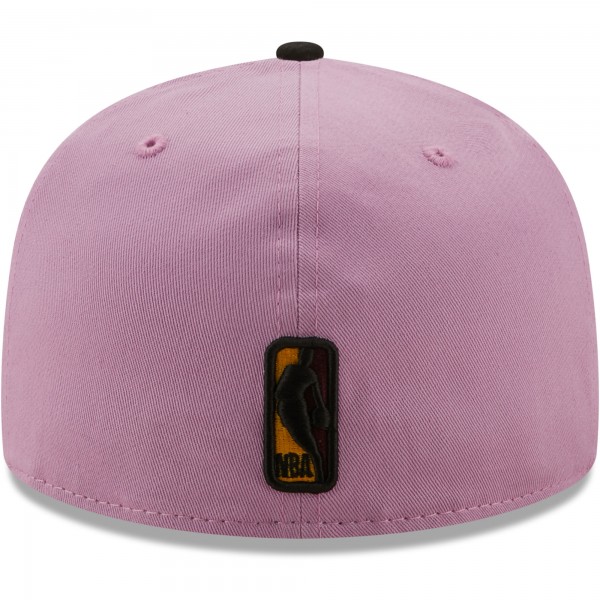 Бейсболка Miami Heat New Era Color Pack 59FIFTY - Lavender/Black