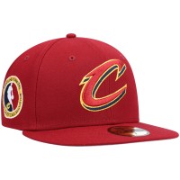 Бейсболка Cleveland Cavaliers New Era Team Logoman 59FIFTY - Wine