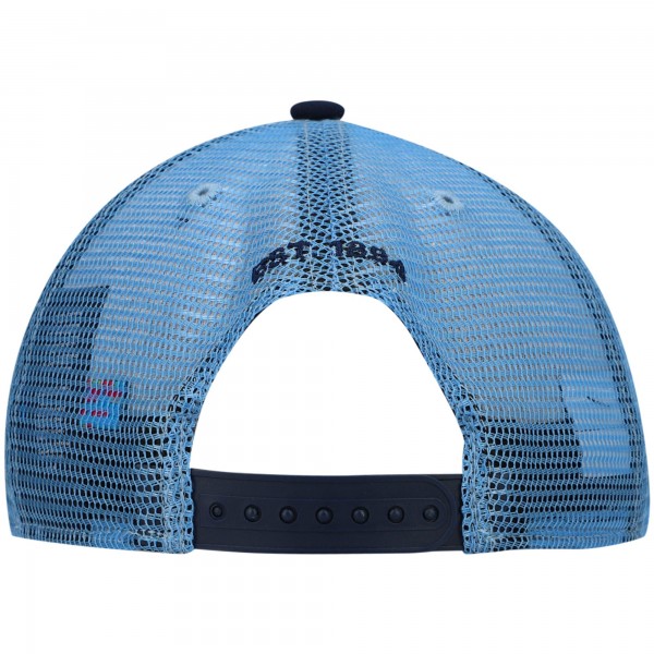 Бейсболка Manchester City Script Stop Trucker - Blue/Navy