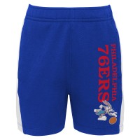 Детские шорты Philadelphia 76ers Space Jam 2 Slam Dunk Mesh - Royal