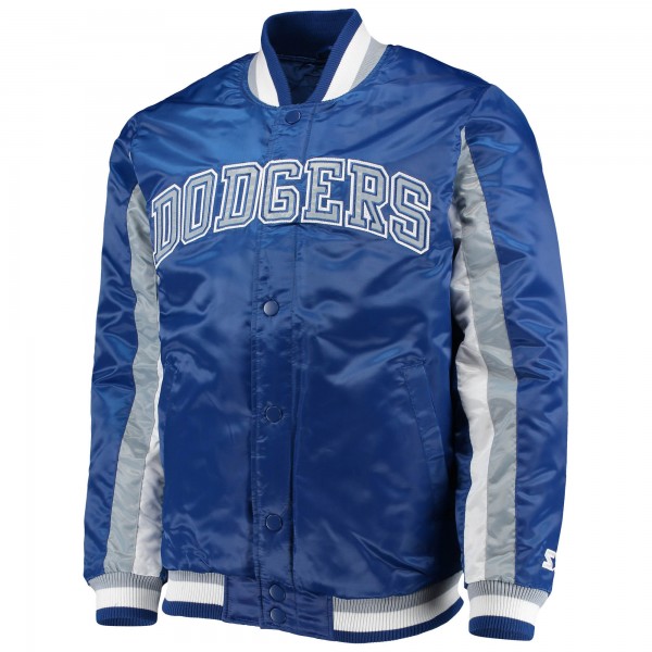 Куртка на кнопках Los Angeles Dodgers Starter The Ace Satin - Royal
