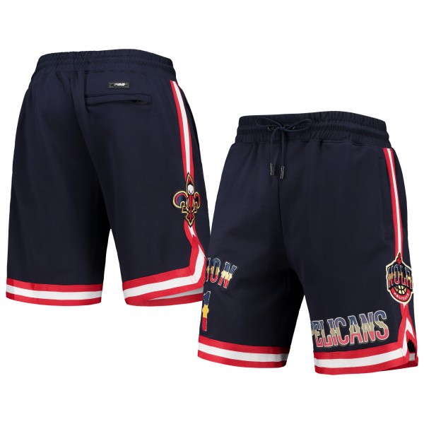 Шорты Zion Williamson New Orleans Pelicans Pro Standard - Navy - спортивная одежда НБА