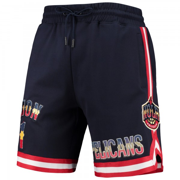 Шорты Zion Williamson New Orleans Pelicans Pro Standard - Navy - спортивная одежда НБА