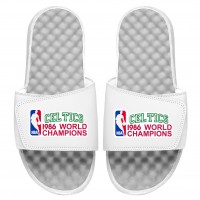 Детские шлепки Boston Celtics ISlide 1986 Throwback Champions - White